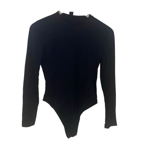 Shein Large long sleeve black bodysuit - Picture 1 of 4